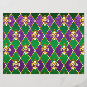 Jewellery Background Mardi Gras Program