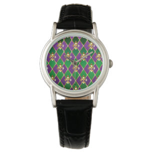Jewellery Background Mardi Gras Watch