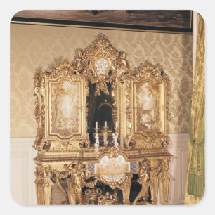 Jewellery cabinet square sticker