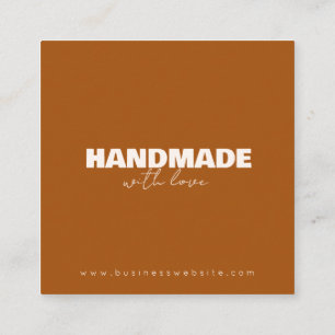  Jewellery Care Card, Order Insert, Care Instructi Square Business Card