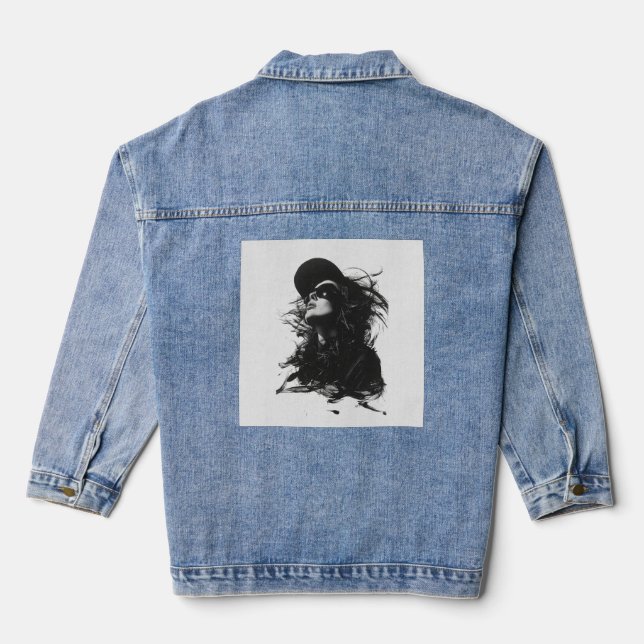 Jewellery Denim Jacket (Back)