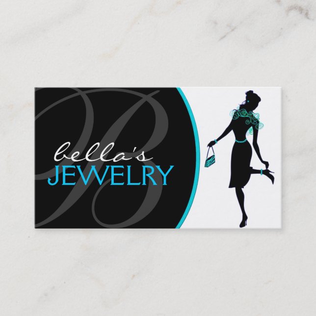 Jewellery Designer Business Card (Front)