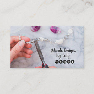 Jewellery Designer Business Card