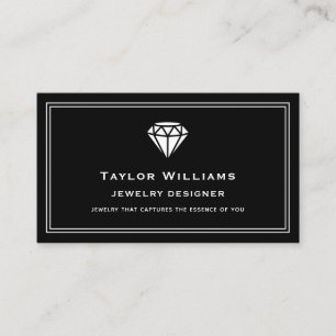 Jewellery Designer Jeweller Jewellery Precious Sto Business Card