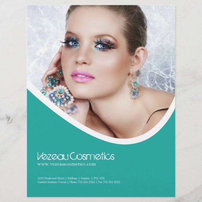 Jewellery Designer Promotional Letterhead (Front)