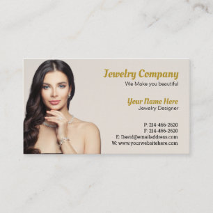 Jewellery Designer /Seller Business Card