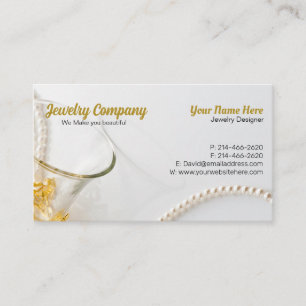 Jewellery Designer /Seller Business Card