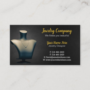 Jewellery Designer /Seller Business Card