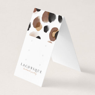 Jewellery Display   Abstract   Leopard Business Card