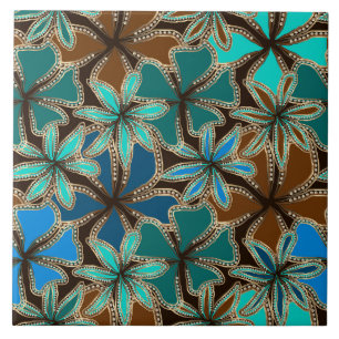 Jewellery Flowers Tile