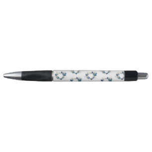 Jewellery Heart with Butterflies Morpho Pen