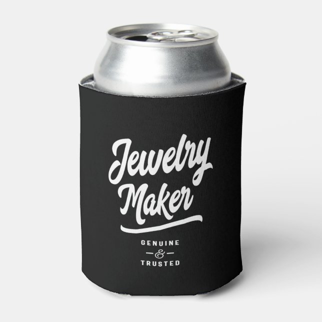Jewellery Maker Job Title Gift Can Cooler (Can Front)