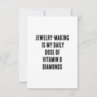 Jewellery-making is my daily dose of vitamin D