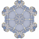 Jewellery - Pin - Digital Snowflake l Photo Sculpture Button<br><div class="desc">Made of acrylic with a metal back pin, this stunning, digitally-created snowflake makes a spectacularly beautiful accessory. Cut to the shape of the design, it's a unique piece of jewellery that can be used in the lapel or to secure a tie or scarf. Add an icy touch of colour to...</div>