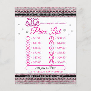 Jewellery Pink Diamond lux Flyer