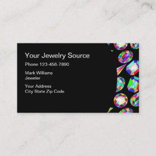 Jewellery Store Designer Business Card