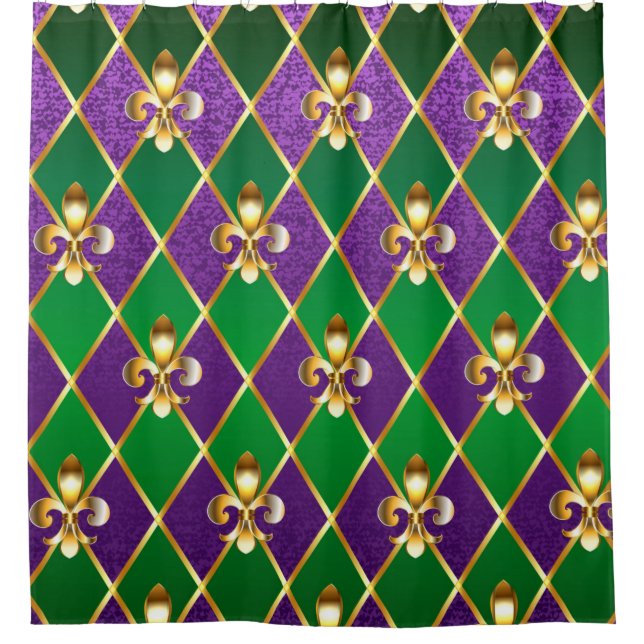 Jewelry Background Mardi Gras (Front)