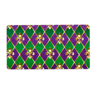 Jewelry Background Mardi Gras