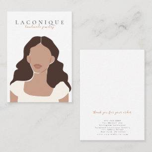 Jewelry Display   Girl Portraits   Abstract Business Card