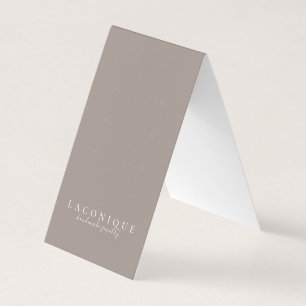 Jewelry Display   Neutral   Minimalistic Business Card