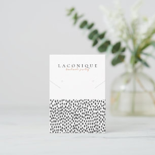 Jewelry Display   Polka Dot   Abstraction  Business Card