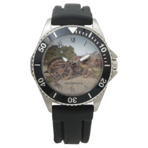 Jewelry, Men's Watches, Style rubber watchband.  Watch