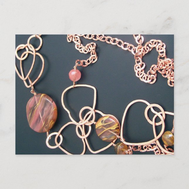 Jewelry Show Invitation Postcard (Front)