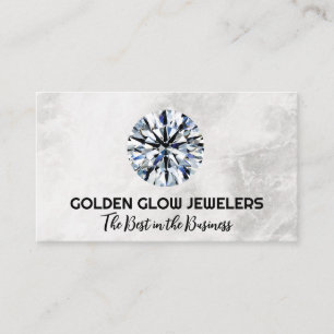 Jewelry Store   Diamond Cut Business Card