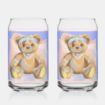 Jewelry Teddy Soda Glass