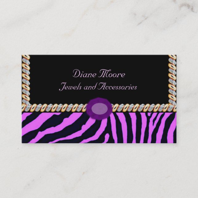 Jewels Business Card (Front)