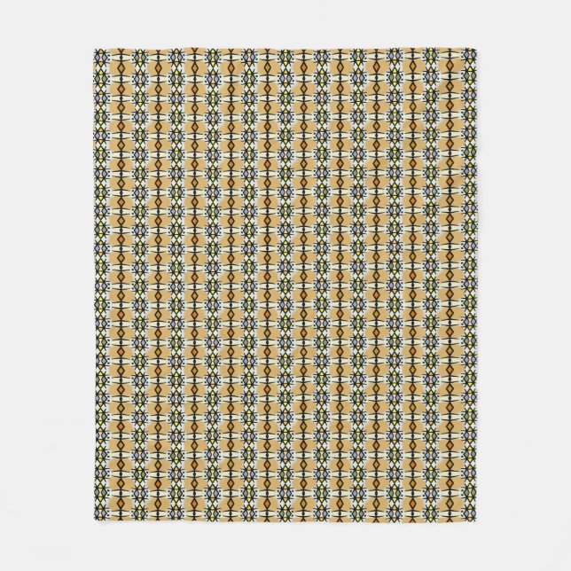 Jewels of the Congo - Fleece Blanket (Front)