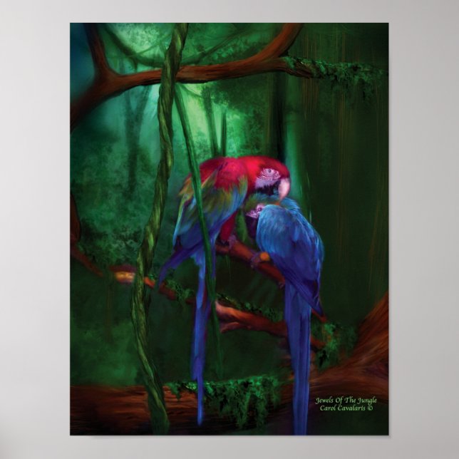 Jewels Of The Jungle Art Poster/Print Poster (Front)