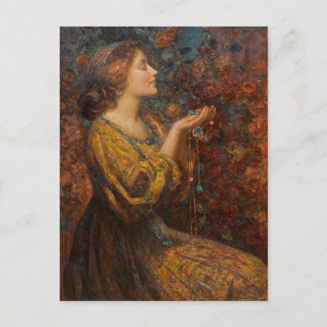 Jewels Thomas Edwin Mostyn Art Postcard (Front)