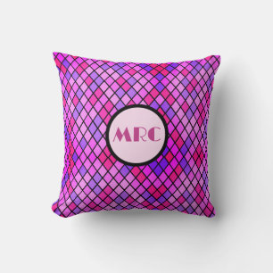 Jeweltone Diamonds Throw Pillow