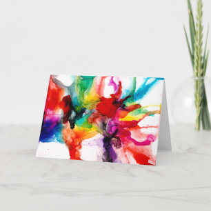 Jeweltone Prism — Watercolor Card