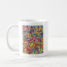 Jewish Alphabet Mug