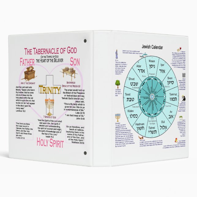 Jewish Calendar    Binder (Background)