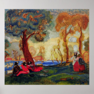 Jewish Comedians Resting, 1910s Poster