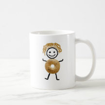 Jewish Gift Coffee Mug-Bagel Kid