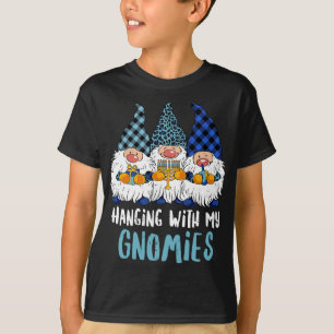 Jewish Gnome Happy Chanukah Hanukkah Hanging With T-Shirt