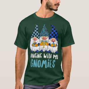 Jewish Gnome Happy Chanukah Hanukkah Hanging With T-Shirt