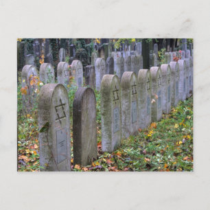Jewish Graves At Zentralfriedhof Postcard