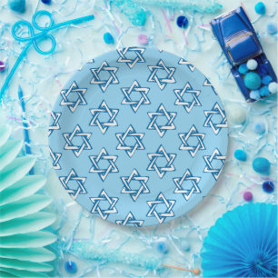 Jewish Holidays Paper Plates & Goods - Shabbat 