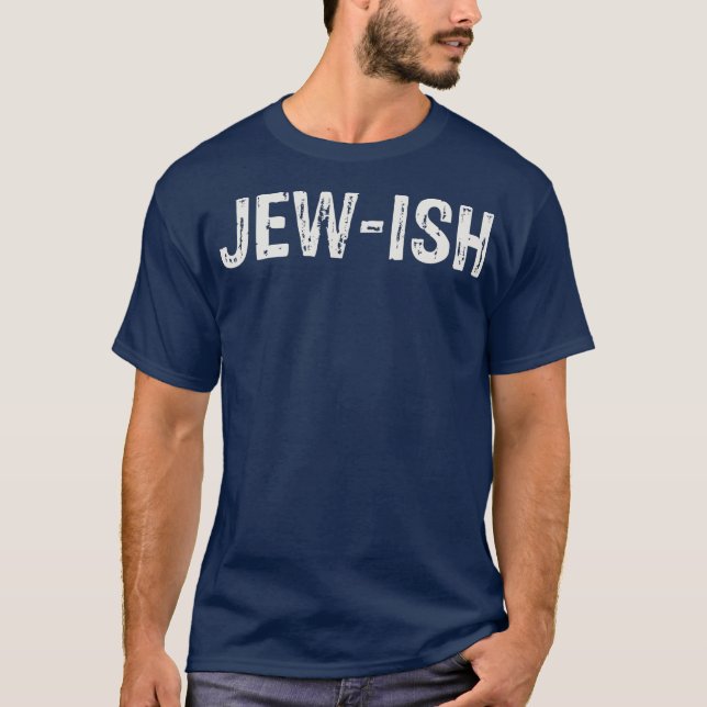 Jewish Jewish Challah Menorah Hanukkah Gift T-Shirt (Front)