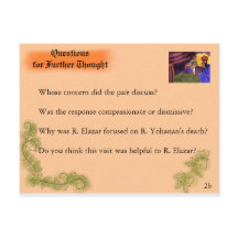 Jewish Life Learning : Bikur Holim/Questions