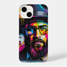 Jewish Man Pop Art Graffiti Phone Cover