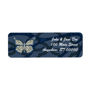 Jewish Monarch Address Label