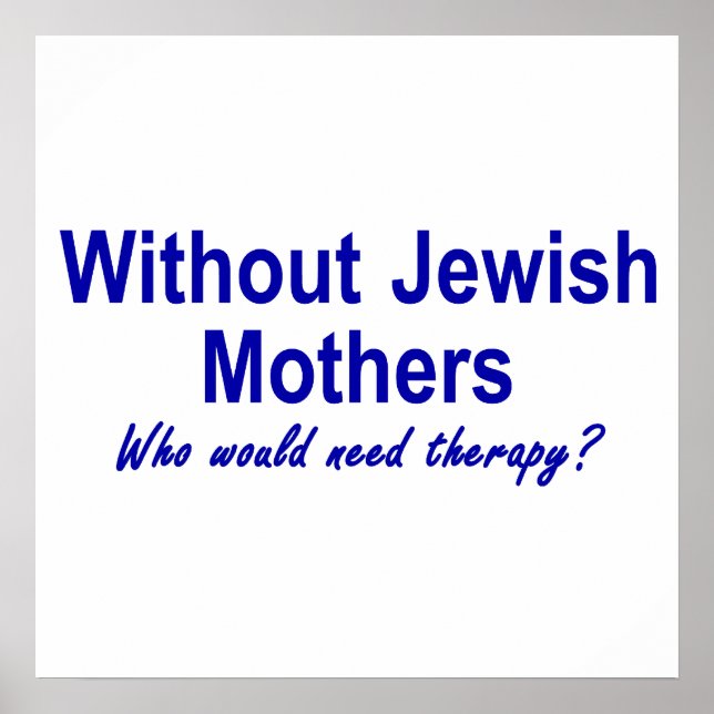 Jewish Mothers Poster (Front)