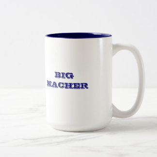 JEWISH MUG BIG MACHER BIG SHOT VIP