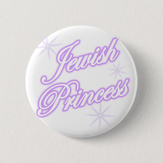 Jewish Princess purple 2 Inch Round Button